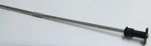 Langes Metallrohr mit einer Gummigriffstelle am Ende, geeignet für Temperaturmessungen in Heizsystemen, möglicherweise von Daikin.